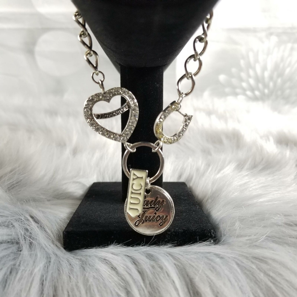 Juicy Couture Heart & Horseshoe Charm Bracelet